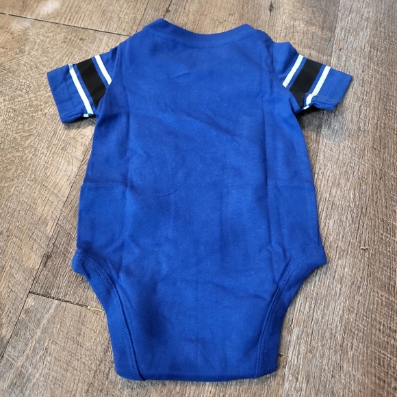 3/$12 NWT Baby Boy Mom's The Real Boss Onesie Size 3-6M Blue Snap Onesie - Picture 7 of 7